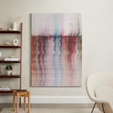 "Like a Marbling" - Art Print in Rust by Sumak Studio - In a Room