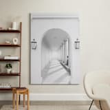 "Arches" - Art Print in Column White by Ilze Lucero - In a Room