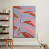 "Hova" - Art Print in Terracotta Pink by Rosana Laiz Blursbyai - In a Room