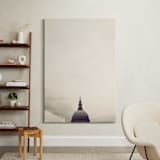 "St. Paul's Cathedral, London" - Art Print in Beige Sky by 45wall design - In a Room