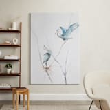 "heron's nest" - Art Print in Heron Blue by Annie Moran - In a Room
