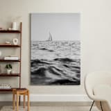 "Diverge" - Art Print in Black and White by Jessica C Nugent - In a Room