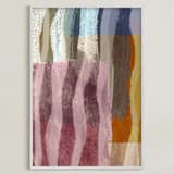 "Experiments II" - Art Print in Boi De Rose by Bethania Lima - Framed