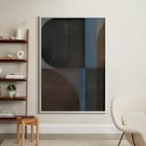 "mid-century mood II" - Art Print in earthy by Creo Study - In a Room