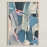 "abstract geological form II" - Art Print in Gemstone by Sumak Studio - Framed
