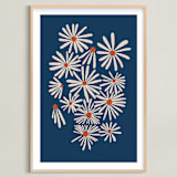 "Vintage Floral Set II" - Art Print in Vintage by Kate Capone - Framed