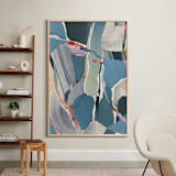 "abstract geological form II" - Art Print in Gemstone by Sumak Studio - In a Room