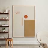 "Les Italiennes I" - Art Print in Earth by Alex Roda - In a Room