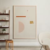 "Les Italiennes II" - Art Print in Earth by Alex Roda - In a Room