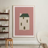 "Maisonette" - Art Print in Dusty Rose by Ani Somi - In a Room