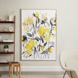 "SoYellow" - Art Print in BananaYellow by samovilka - In a Room