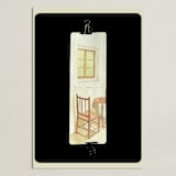 "Table For 1" - Art Print in Soft Oak by Selina Su - Unframed