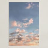"Cotton Candy Dreams" - Art Print in Sunset by Elizabeth Ulrich - Unframed