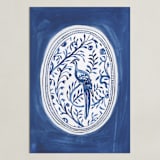 "Chinoiserie Tableware 2" - Art Print in Ink by Teju Reval - Unframed