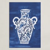 "Chinoiserie Tableware 1" - Art Print in Ink by Teju Reval - Unframed