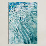 "Slip" - Art Print in Marine Blue by Kelly Johnston - Unframed