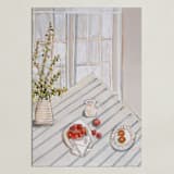 "Everyday Grace 1" - Art Print in Beige by Arohika Verma - Unframed