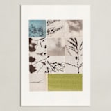 "Nature in Pieces" - Art Print in Vintage Blush by Alisa Galitsyna - Unframed