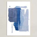"Pressed No. 1" - Art Print in Soft Purple by Julia Contacessi - Unframed