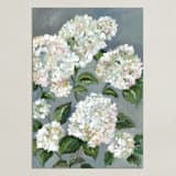 "Full Bloom" - Art Print in Neutral by Sarah Hall - Unframed
