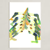 "bridge" - Art Print in Limestone by Courtney Knight - Unframed