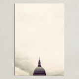 "St. Paul's Cathedral, London" - Art Print in Beige Sky by 45wall design - Unframed