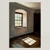"Light and Reflection" - Art Print in Shadow Grey by Robert Deem - Unframed