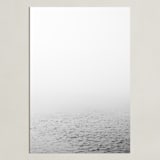 "Breathe" - Art Print in Fog Grey by Emily Denis - Unframed