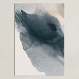 "Threshold I" - Art Print in Ocean by Rebecca King - Unframed