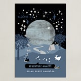 "Adventures in Nature" - Personalized Art Print in Night by Corinne Malesic - Unframed