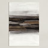 "Redemption" - Art Print in black, white and gold by Heidi Jantz - Unframed