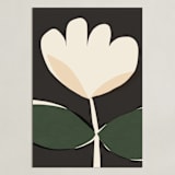 "Blowsy" - Art Print in Forest by Francesca Iannaccone - Unframed