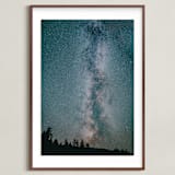 "Light In The Darkness" - Art Print in Night Sky by Rob Wilson - Framed