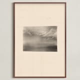 "Pilvi II" - Art Print in Vintage Grey by jinseikou - Framed