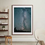 "Light In The Darkness" - Art Print in Night Sky by Rob Wilson - In a Room