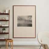 "Pilvi II" - Art Print in Vintage Grey by jinseikou - In a Room