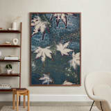 "Reverie ll" - Art Print in Lake Teal by Courtney Crane - In a Room