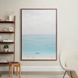"Island Time 2" - Art Print in Sea by Lindsay Madden - In a Room
