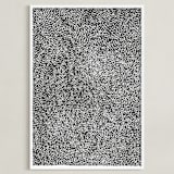 "10,000 Grains" - Art Print in Charcoal by Bryn Wears-Fitipaldi - Framed