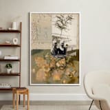 "Summer Long Forgotten" - Art Print in Vintage Paper by raven erebus - In a Room