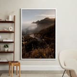 "Yerba Buena Rd" - Art Print in Pavement by Megan DiVita - In a Room