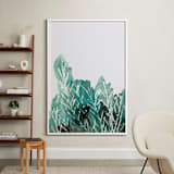 "Shrubbery" - Art Print in Green by Kanika Mathur - In a Room