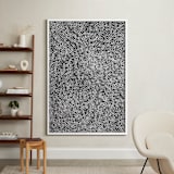 "10,000 Grains" - Art Print in Charcoal by Bryn Wears-Fitipaldi - In a Room
