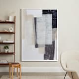 "History Repeats" - Art Print in Sand by Jennifer Daily - In a Room
