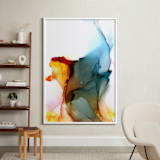 "Burnt #2" - Art Print in creamy white by shanna.barber - In a Room