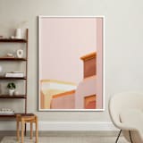 "Urban Desert Series 1" - Art Print in Soft Earth Tones by Lisa Sundin - In a Room