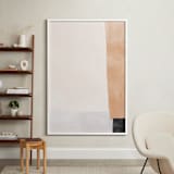 "Journey 01" - Art Print in Desert Brown by WeArt - In a Room