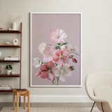 "Odette" - Art Print in Mauve by Ali Lanenga - In a Room