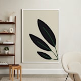 "Moussonnerie II" - Art Print in Black by Alex Roda - In a Room