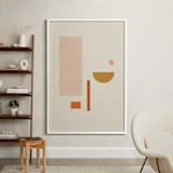 "Les Italiennes III" - Art Print in Earth by Alex Roda - In a Room
